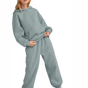 High Quality <b>Quarter</b> <b>Zip</b> up Plain Breathable <b>Women</b> Jogger Sets Track Suit Female Running Matching Two Piece Tracksuit for <b>Women</b> - Product Image 3