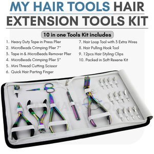 Новое поступление, клейкие щипцы для наращивания волос - Product Image 2