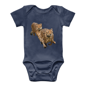 Body de Bebé Clásico Cheetah Brothers 100% Algodón con un Adorable Estampado Animal - Product Image 5