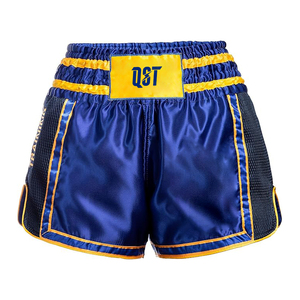 Pantalones cortos deportivos de MMA y boxeo de poliéster elástico de mejor rendimiento para entrenamiento unisex - Product Image 1