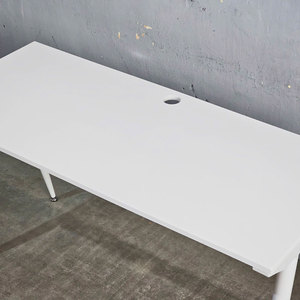 Modern 140x60cm Iron-Frame <b>Computer</b> <b>Desk</b> with Cone-Shape Design HBCO003 - Product Image 4