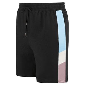 Ensemble survêtement homme personnalisé 2022 avec logo, 100% coton biologique, polaire écologique, léger, shorts - Product Image 4