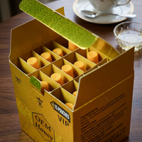Meilleures ventes OEM ODM : Boîtes en carton doré en gros pour sachets de miel, pour miel aux herbes Power Vip, emballage de 15 sachets de miel naturel