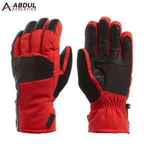 Gants de ski imperméables pour hommes, gants de snowboard thermiques isolés, logo personnalisé, approvisionnement OEM - Product Image 1