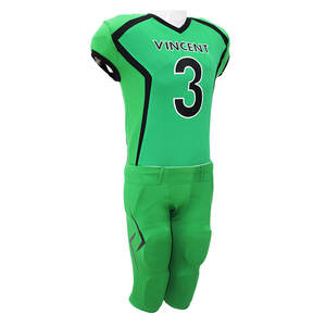 Ensembles de football américain légers et respirants personnalisés de style officiel américain uniforme à mouvement rapide - Product Image 3