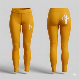 Leggings pour femmes, matière Spandex/Nylon, style décontracté, technique imprimée, design de haute qualité, personnalisé par RIVIAN ATLANTIC - Product Image 3