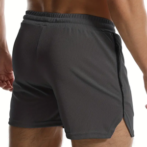 Pantalones cortos deportivos básicos de alta calidad para gimnasio, pantalones cortos de secado rápido, todos los tamaños de compresión para diseño personalizado, deportes de ocio informales para correr - Product Image 3