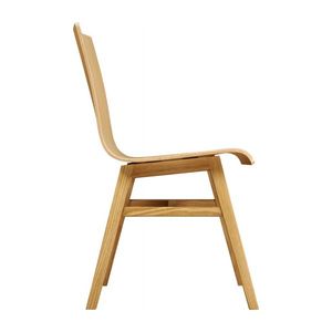 Chaises de salle à manger en contreplaqué plaqué multicolore écologique personnalisé en gros pour la maison bureau hôtels USA UE Japon Corée Design moderne - Product Image 5