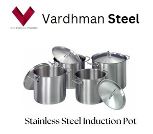 Vente en gros de marmites à induction en acier inoxydable neuves élégantes et durables marmites classiques en métal compatibles avec l'induction - Product Image 5