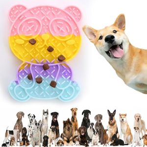 Bulk <b>Silicone</b> Pet Licking <b>Mat</b> Slow Feeding Pad BPA Free Non Slip Design Easy Clean Stress Relief for Dogs and Cats - Product Image 1