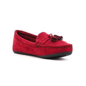 Maroon Basketball Style Mocassin WN4266 Chaussures - Product Image 3