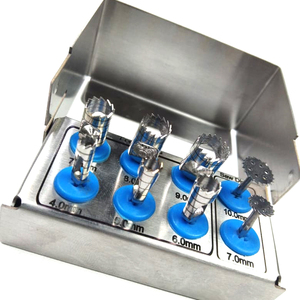 Kit de Implantes Dentales Profesional de Acero Inoxidable con Fresa Manual, Bloque de Fresas, Sierra y Instrumentos Quirúrgicos, Certificación CE, Gran Venta - Product Image 2