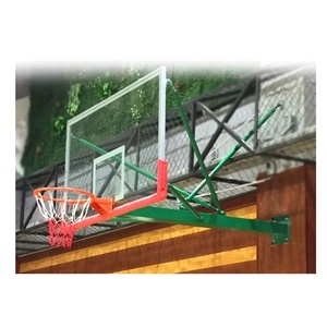 Modern  Outdoor Indoor Basketball Equipment  features telescopic height adjustment and a polycarbonate board - Product Image 4