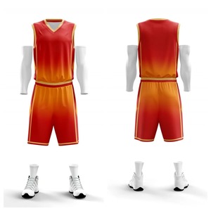 Men's & Kids Double-Sided Basketball Jersey Quick-Dry Sport Uniform Breathable Set Printed Style Wearable for Basketball Players - Product Image 6