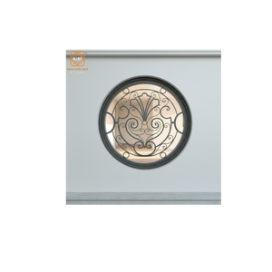 French Design Wrought Iron Fixed <b>Windows</b> Luxury Grill Handcrafted Beautiful Pattern Anti-Theft Security Living Room Apartments - Product Image 1