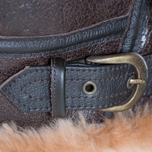 Chaqueta de bombardero de piloto de cuero duradera para hombres que ofrece ajuste personalizado y personalización para la moda diaria de invierno al aire libre y calle - Product Image 3