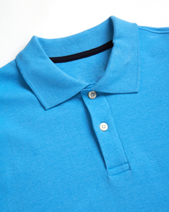 เสื้อเชิ้ตผู้ชาย OEM ขายส่ง ผ้าฝ้ายถัก 100% ทรงคลาสสิก แขนสั้น แห้งเร็ว นุ่ม ระบายอากาศดี คอริบบ์ ติดกระดุม - Product Image 3