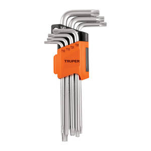 Jeu de 7 clés longues torx avec organiseur pliable - Product Image 1