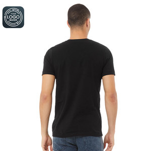 Camisetas de Algodón Lisas Personalizadas al por Mayor para Hombre, Corte Regular - Product Image 3