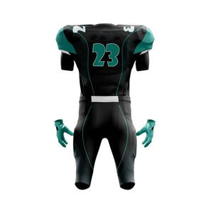 Uniforme de Fútbol Americano Personalizado para Hombre, Transpirable, Ligero, de Moda, con Mangas Cortas - Product Image 2