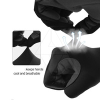 Guantes de Ciclismo de Montaña de Cuero de Alta Calidad con Capacidad de Pantalla Táctil, Resistentes al Desgaste para las Cuatro Estaciones, Guantes de Carreras Unisex para Exteriores