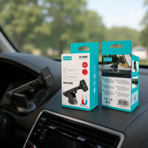 Supports de téléphone portable CH à ventouse avec base rotative en ABS pour tableau de bord de voiture - Product Image 3