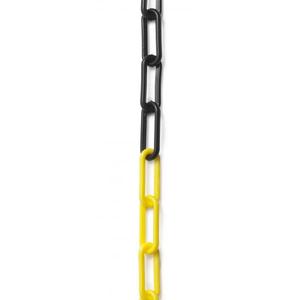 Cadena de Señalización de Zona de Seguridad Negra y Amarilla de Alta Visibilidad Facom, Categoría de Producto: Cadenas - Product Image 1