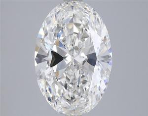 เพชรทรงรี 4.00 กะรัต สี F ความสะอาด VVS2 เพชรเพาะเลี้ยงในห้องปฏิบัติการ สำหรับทำเครื่องประดับ เพชร CVD - Product Image 6