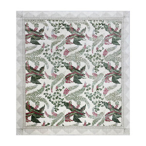 พรมปูพื้นผ้าไหมขนสัตว์ตามสั่งลายดอกไม้สีสันสดใสมีการจราจรหนาแน่นภายในบ้านโรงแรมการตกแต่งแมวเป็นมิตรกับสุนัข - Product Image 2