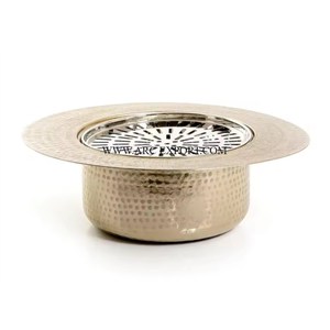 Marvelous Designer Gold Polished Table Decoration Kitchen Ware <b>Tea</b> Pot Dallah Heater Finest Quality Large Size Dallah Heater - Product Image 3