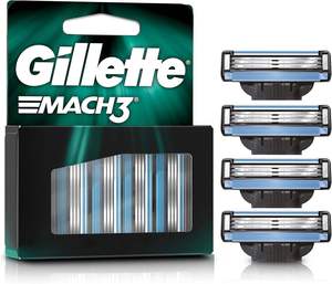 ใบมีดโกนหนวดที่ใช้ร่วมกับ Gill ette Mach3 ได้ – ตลับใบมีดสแตนเลสสตีลสามชั้นเพื่อการโกนที่เรียบเนียน ขายส่งจำนวนมาก - Product Image 4