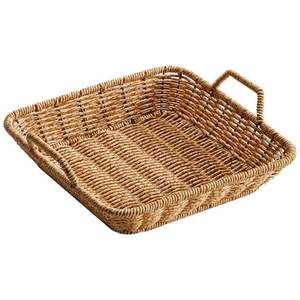 La mejor bandeja de servicio de ratán indio, bandeja redonda personalizada de madera Natural para el hogar, hoteles y restaurantes, uso personalizado, forma de tamaño - Product Image 6