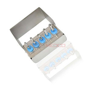 Kit de poinçons pour tissus dentaires, lot de 5 pièces avec support de fraise gratuit, implants chirurgicaux en acier inoxydable de qualité supérieure, instruments médicaux dentaires - Product Image 6