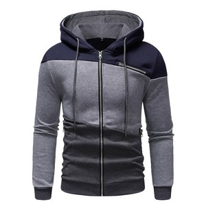Nouveau design OEM sur mesure Sweat à capuche à fermeture éclair complète pour hommes avec matériau de haute qualité, couleurs personnalisées, taille et logo Sweats à capuche pour hommes - Product Image 2
