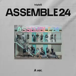 [केपीओपी आधिकारिक मूल एल्बम] कोरियाई एल्बम आपूर्तिकर्ता ट्रिपलएस पहला पूर्ण एल्बम [ASSEMBLE24] (ए संस्करण)