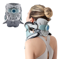 Dispositif de traction cervicale gonflable certifié Alphay, réglable, OEM, pour soulager la douleur au cou et aux épaules, décompression spinale