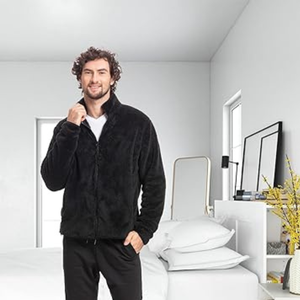 Nouvelle fourrure un épaissi fausse fourrure veste hommes manteau mode - Product Image 1