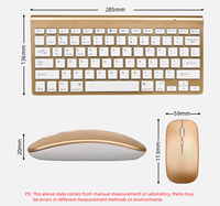 Clavier et souris LED avec interface USB pour le bureau et les jeux