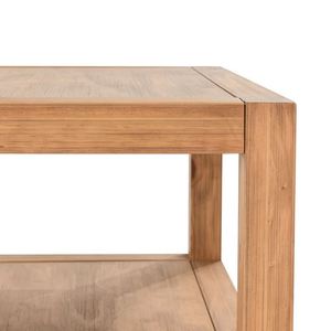 Luxurious <b>square</b> Solid Wood End Table Beside Sofa Decorative <b>Vase</b> Table for Home Furniture Living Room Bedroom Office Decoration - Product Image 2