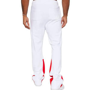 กางเกงผ้านิ่มพร้อมกระดิ่งแฟชั่นสำหรับผู้ชายกางเกงทรงบานแบบลำลองสำหรับผู้ชาย - Product Image 4