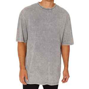 Camisetas para Hombre de Alta Calidad Fabricadas en Pakistán con Acabado Ácido, Camisetas con Acabado Ácido de Alta Calidad 2026 - Product Image 4