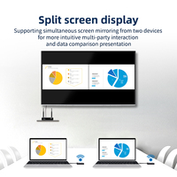 Sistem Kolaborasi Nirkabel BYOD Ruang Konferensi 4K UHD yang Mendukung Berbagi Multi-Perangkat dan Layar Ganda