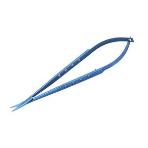 Ensemble de 3 pièces, instrument chirurgical ophtalmique en titane de 15 cm, ciseaux à pointe ronde pour le nez et les sourcils, réutilisables - Product Image 6