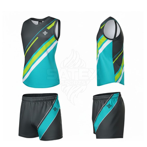 Professional Quick Dry Breathable Plus Size AFL Uniform High Quality 100% Polyester New Design - Product Image 4