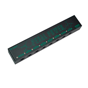 Pédale d'effet pour guitare <span class=keywords><strong>Alimentation</strong></span> 8 sorties DC isolées pour pédalier 9V avec indicateur LED de protection contre les courts-circuits - Product Image 3
