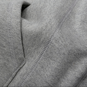 Sweat à capuche zippé en molleton uni pour homme, automne, teinture unie, séchage rapide, 100% coton, surdimensionné, manches régulières, écologique, vintage - Product Image 4