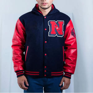 Nouvelle veste universitaire brodée à la mode Vêtements décontractés pour hommes Veste personnalisée pour hommes - Product Image 2