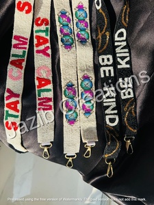 Correa de monedero de lentejuelas con cuentas ligeras, duraderas y suaves, último diseño personalizado - Product Image 2