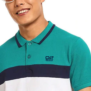 Los mejores polos de hombre de corte regular con logotipo bordado personalizado diseñan su propio Polo de hombre personalizado a precios económicos - Product Image 6