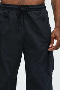 Pantalon cargo vintage imperméable en toile 100 % coton pour homme, taille haute, personnalisé, idéal pour la gym, fabriqué au Pakistan - Product Image 3